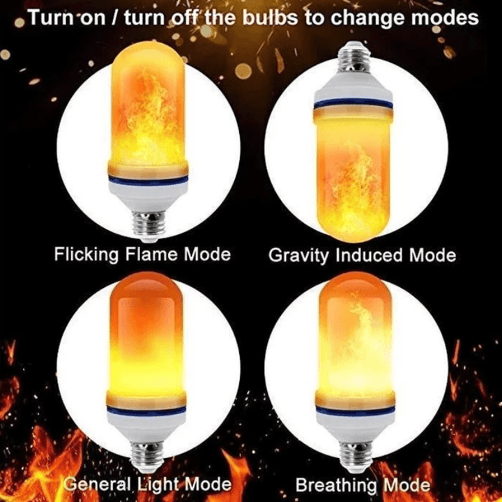 Halloween LED Gravity Effect Fire Light | Stornfield