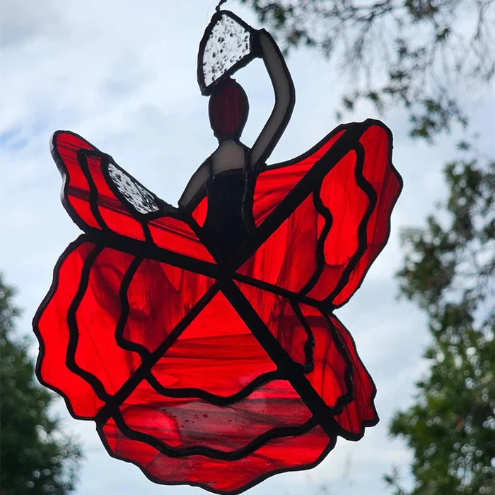 GraceSpin - Elegant Stained Glass Spinner Stornfield