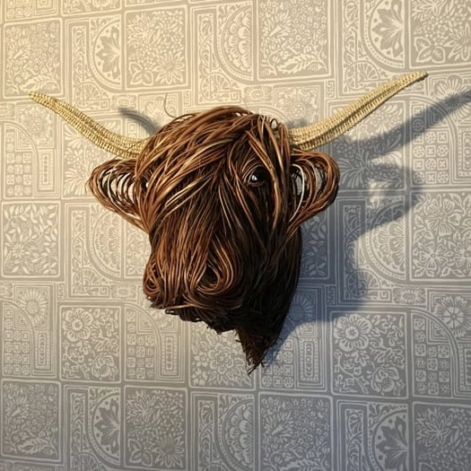 Stornfield | Cow Wall Sculpture – Bowie