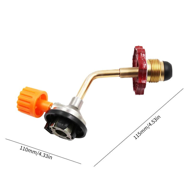 Hose-Free Gas Refill Adapter Stornfield