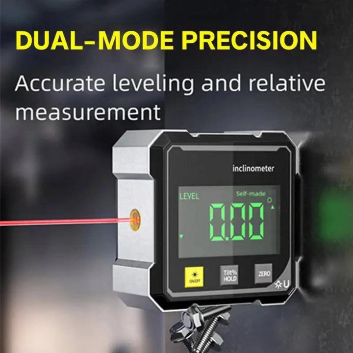 Precision Angle Meter AnglePro – Magnetic Digital Laser Level | Stornfield