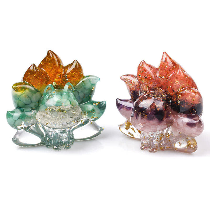 Stornfield | Frendorf Nine-Tailed Fox Gemstone Ornament