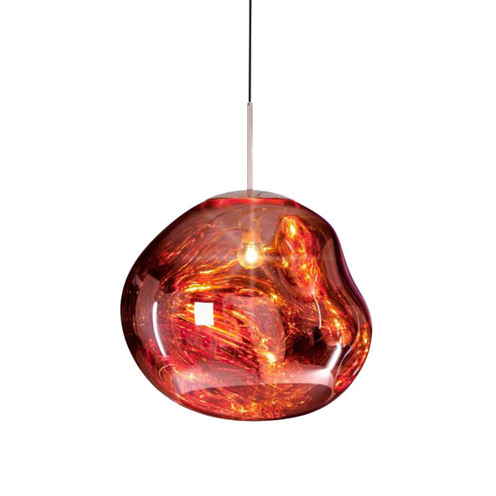 Modern Glass Ceiling Lamp - LunaLux | Stornfield