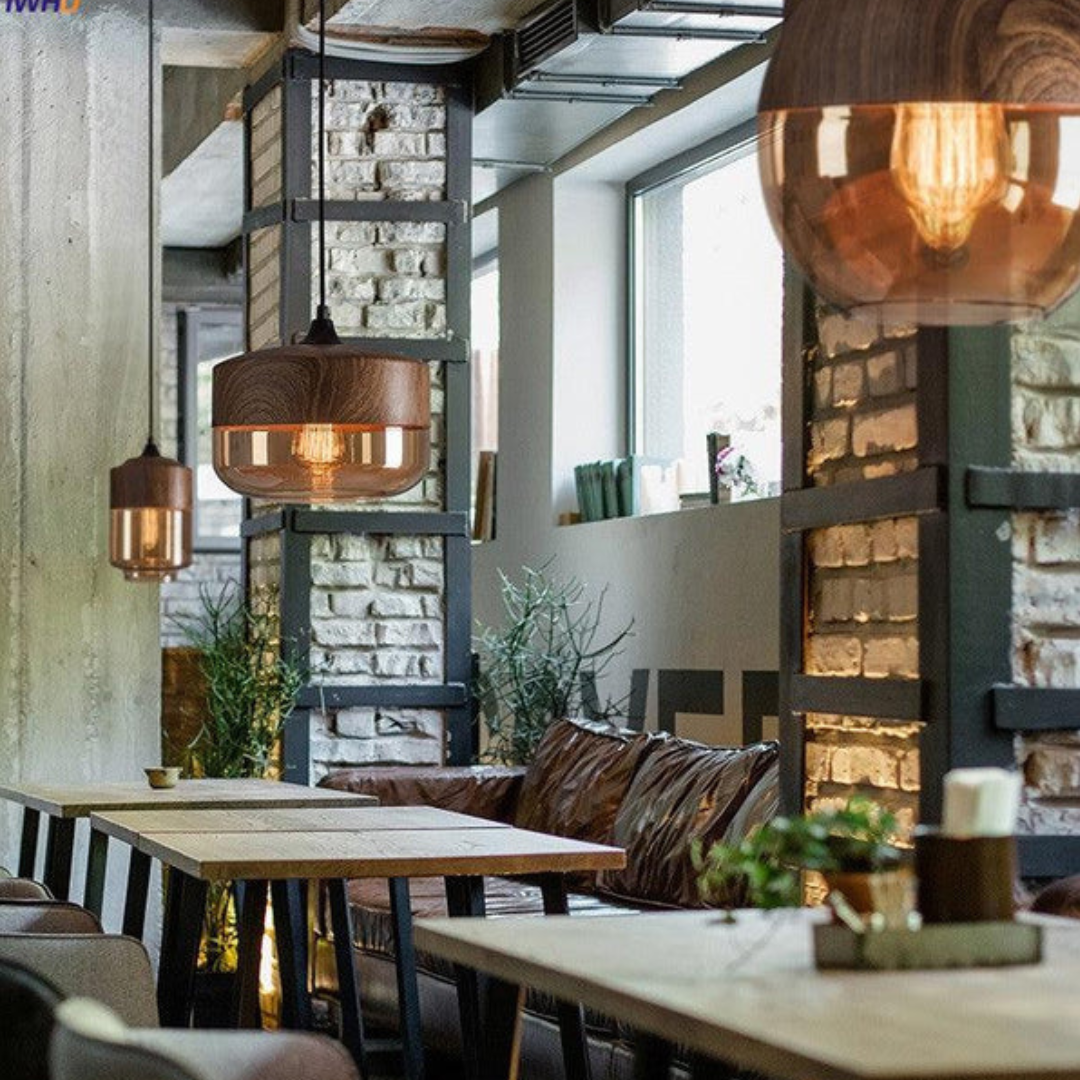 Stylish Scandinavian Wooden Ceiling Lamp - NordLuna | Stornfield