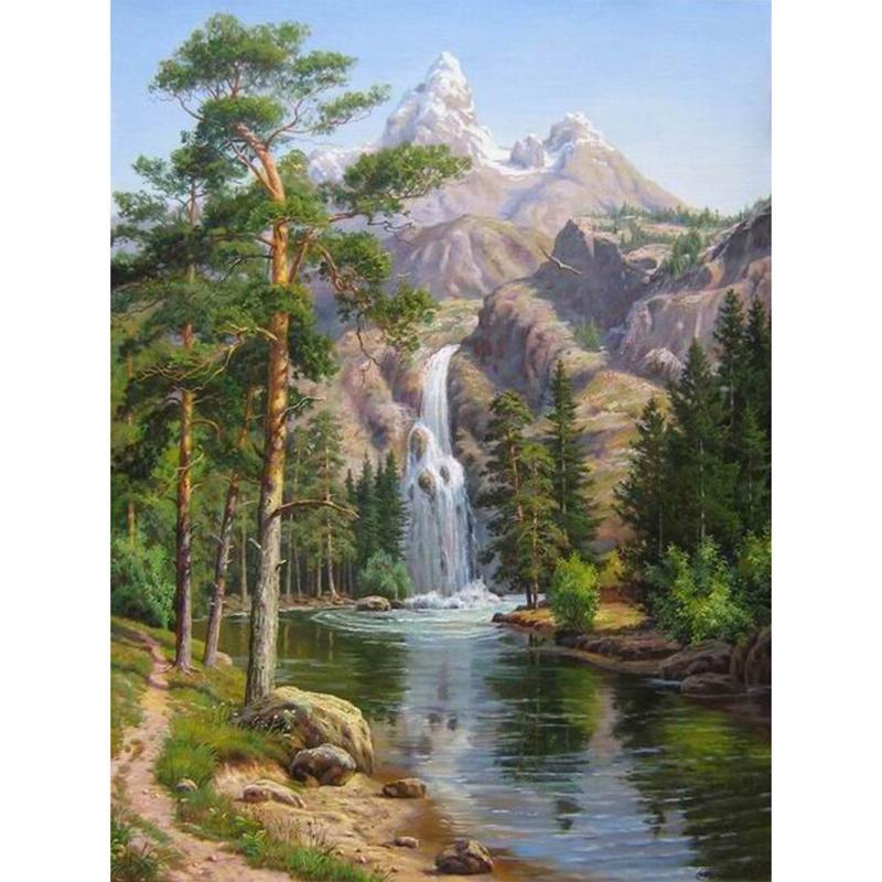 Waterfall Forest - GemPaint Kit | Stornfield