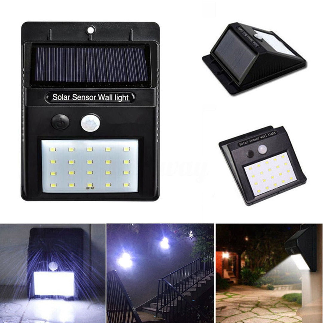 Set of 5 Solar LED Outdoor Lights – LumaPath | Stornfield
