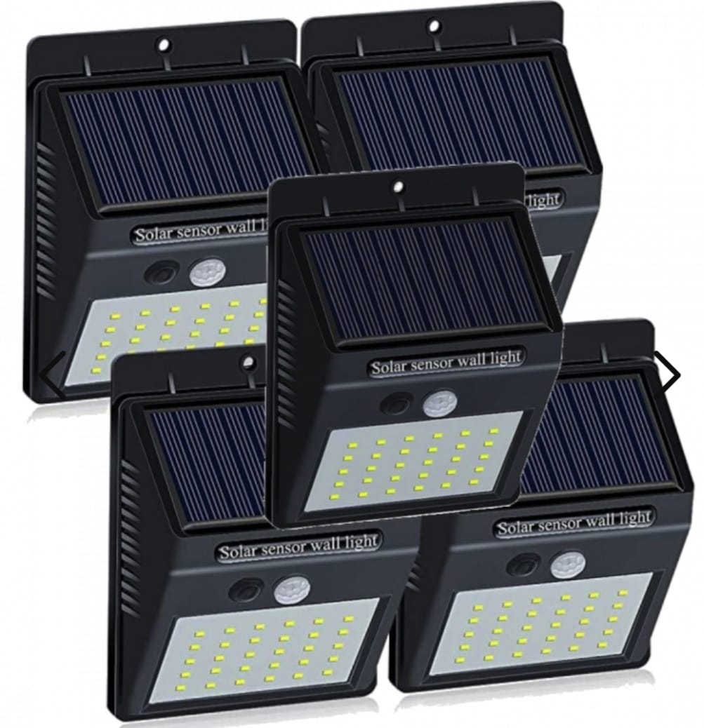 Set of 5 Solar LED Outdoor Lights – LumaPath | Stornfield