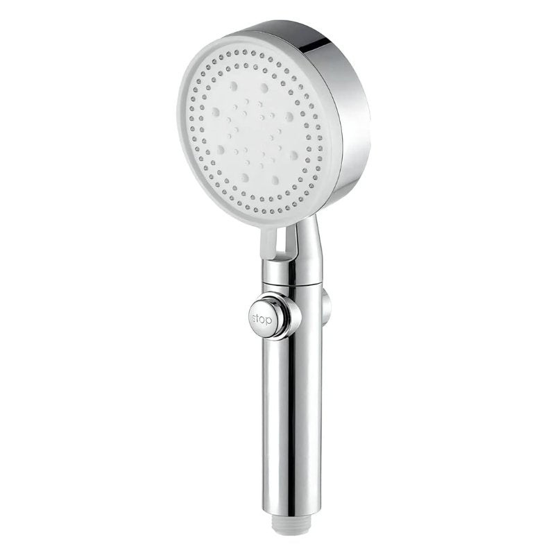 Stornfield | 5-Mode Shower Head for Low Pressure | Stop Button for Easy Water Control