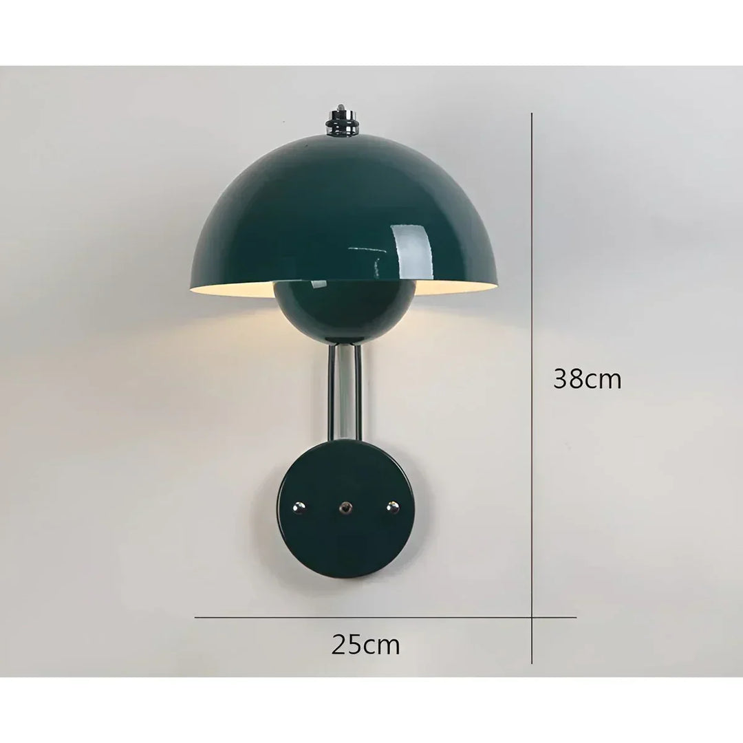 Stornfield | BudLume - Cozy Scandinavian Mushroom Wall Lamp