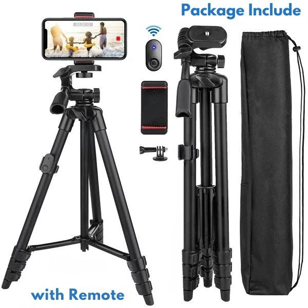 Stornfield | Extendable Phone Tripod with Bluetooth Remote - Versatile Selfie Stick & Stand