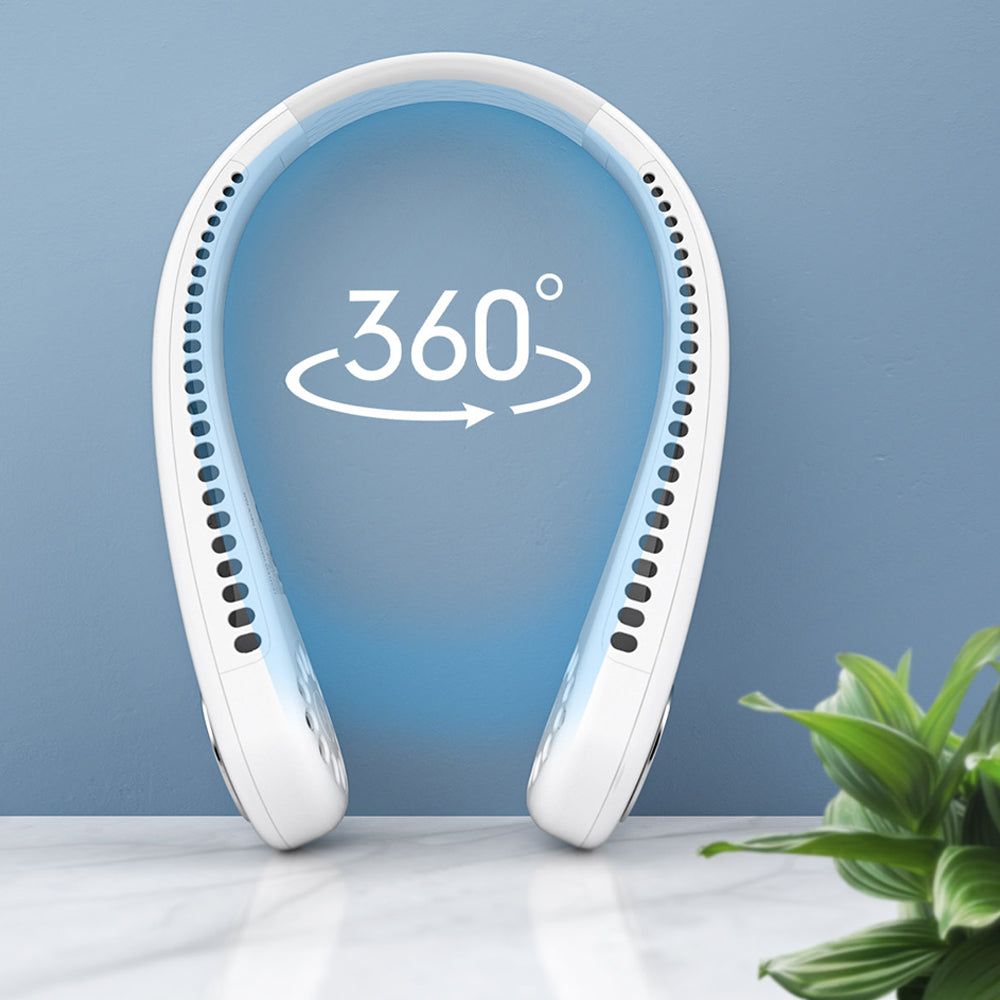 Portable Neck Fan, Bladeless Neck Fan Rechargeable | Stornfield