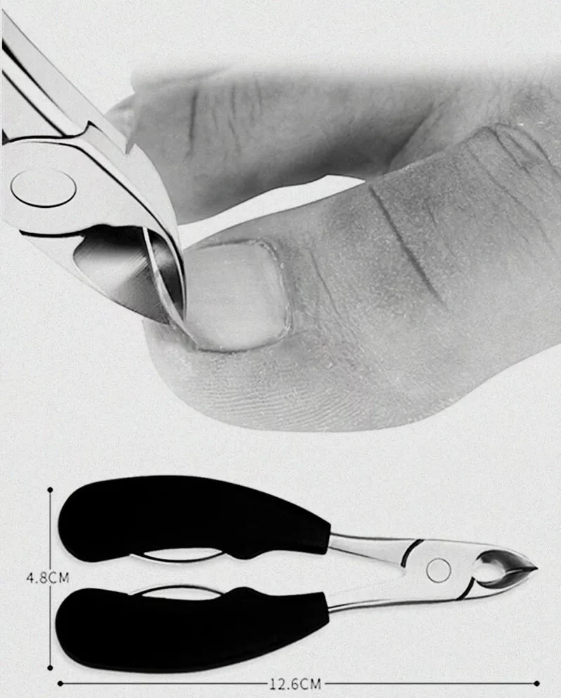 Stornfield | Toenail Clipper for Seniors, Sharp, Ergonomic & Ideal for Thick Nails