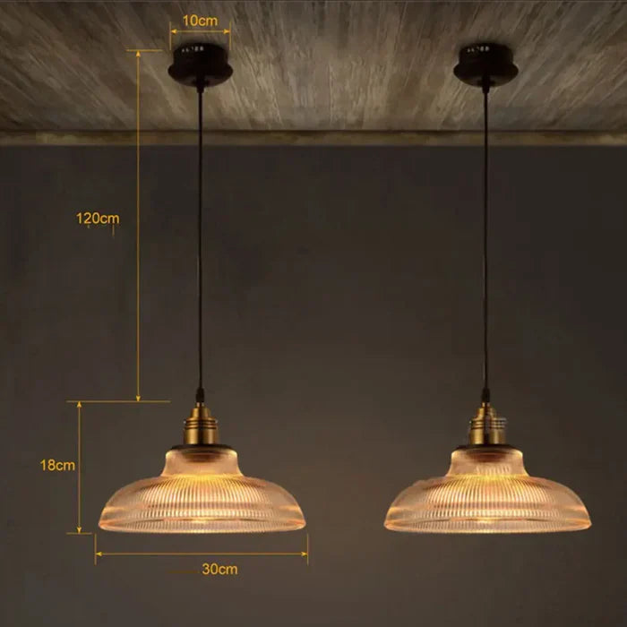 Glass Pendant Lamp - CrystalLoom | Stornfield