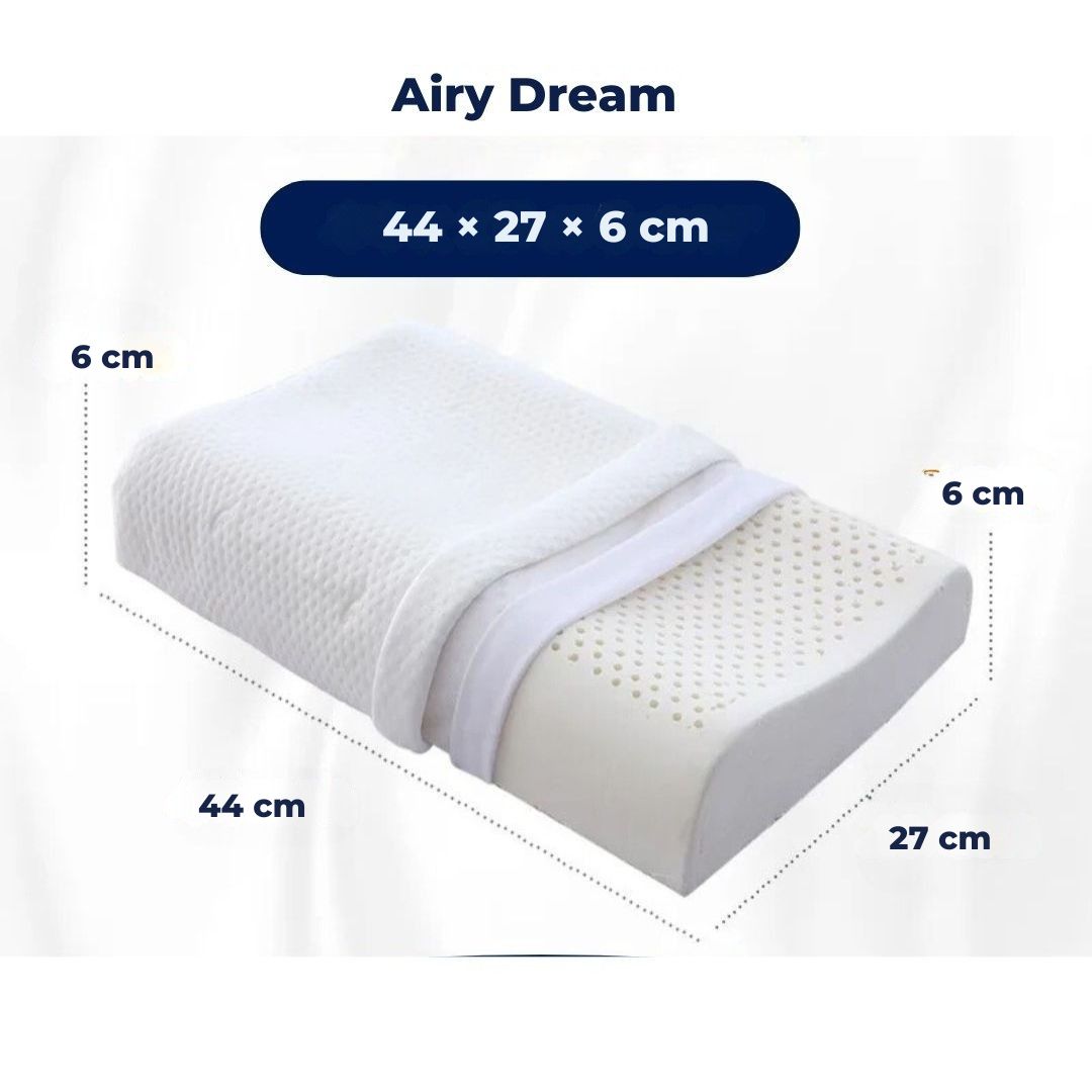 EcoNeck Comfort | 100% Natural Latex Orthopedic Pillow - for Neck Pain - Comfortable and Supportive Pillow - Better Sleep - Stornfield Wellness