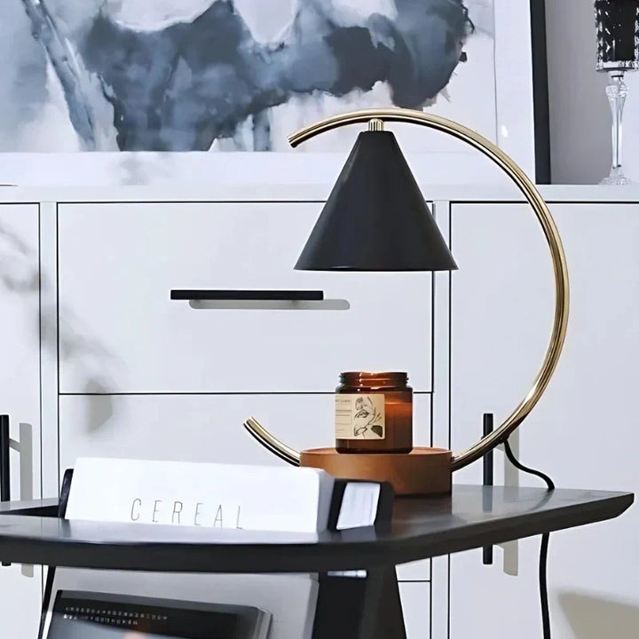 Moon Arc Wax Lamp | Stornfield