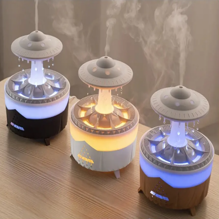 Stornfield | UFO Air Humidifier | Ultrasonic Aromatherapy Diffuser with Remote Control - Grosven