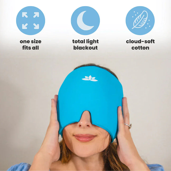HeadRelax Warm-Cold Therapy Mask – Relieves Migraine & Headaches Immediately | Stornfield