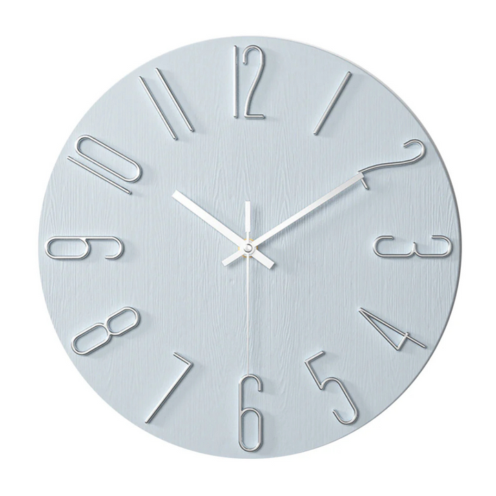 Noble Wall Clock – Modern & Silent Clock for Living Room | Stornfield