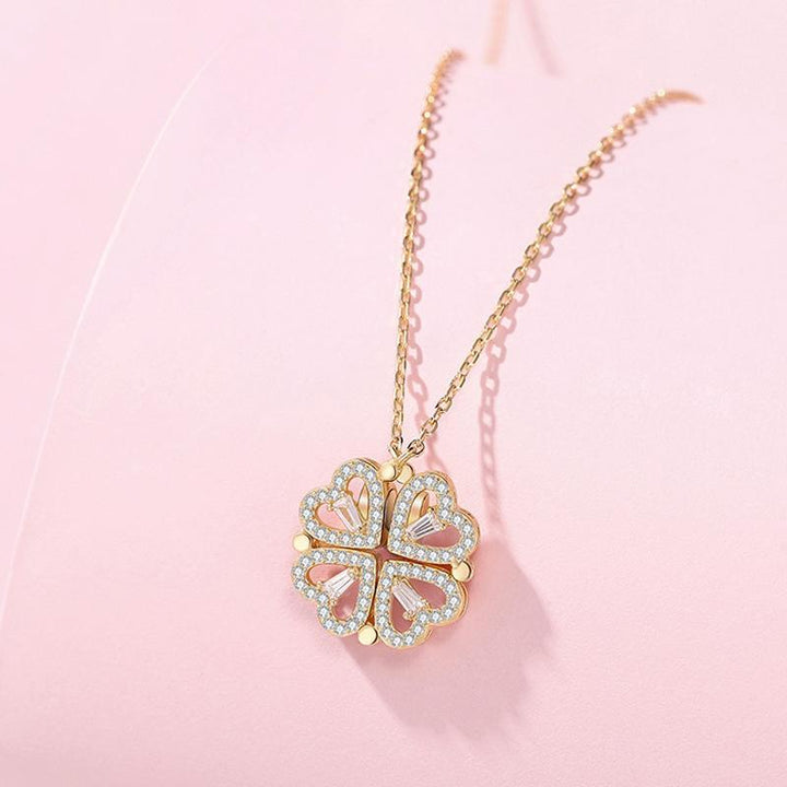 Hollow Four-Leaf Clover Necklace | Stornfield