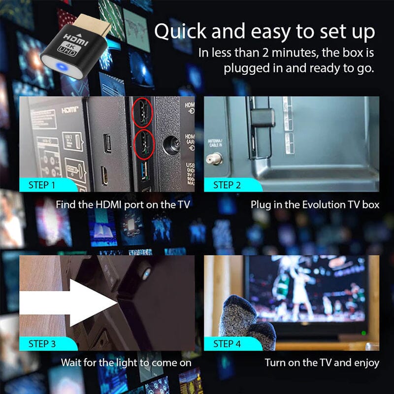 Stornfield | TV Streaming Device - Receive all channels for free - No monthly fees