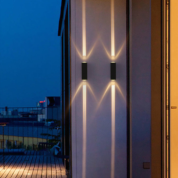 Waterproof Multifunctional Up Down Lighting Spotlight Outdoor Wall Lamps | Stornfield