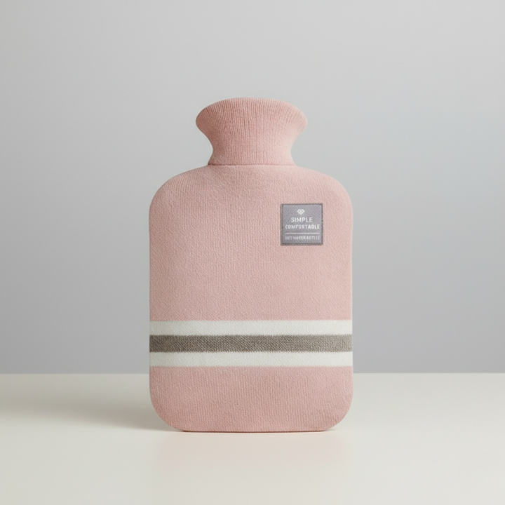 Hot water bottle 2L with knitted cover | Stornfield