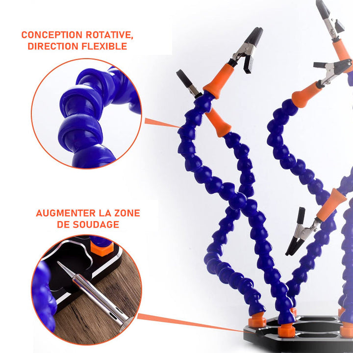 Aluminium Alloy Sweat Base with Flexible Arms | Stornfield