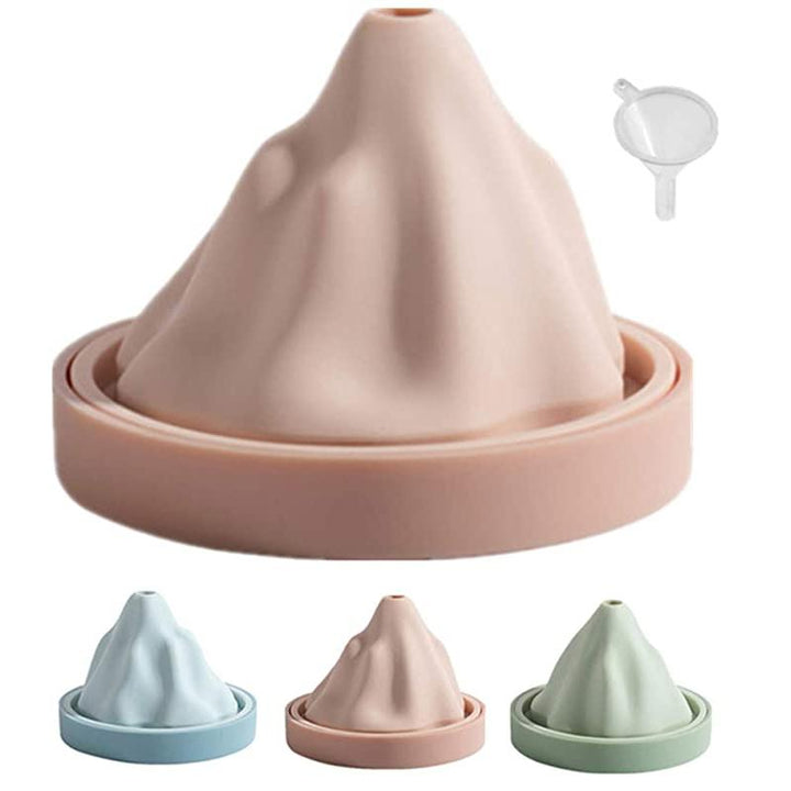 Reusable Silicone Snow Mountain Iceberg Ice Cube Mold with Lid | Stornfield