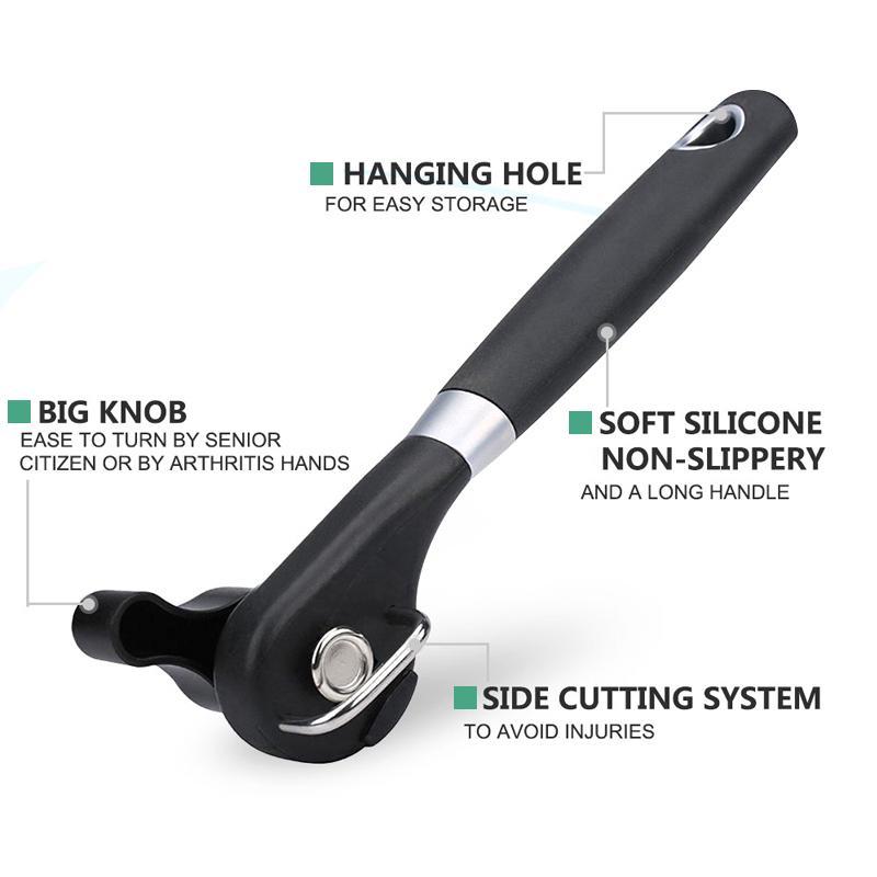Stainless Steel Safe Cut Can Opener | Stornfield