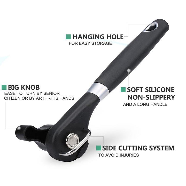 Stainless Steel Safe Cut Can Opener | Stornfield