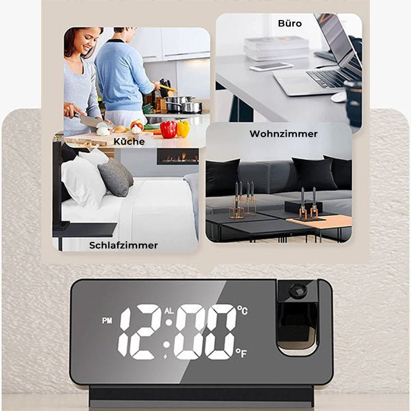 Intelligent Digital Projection Clock | Stornfield