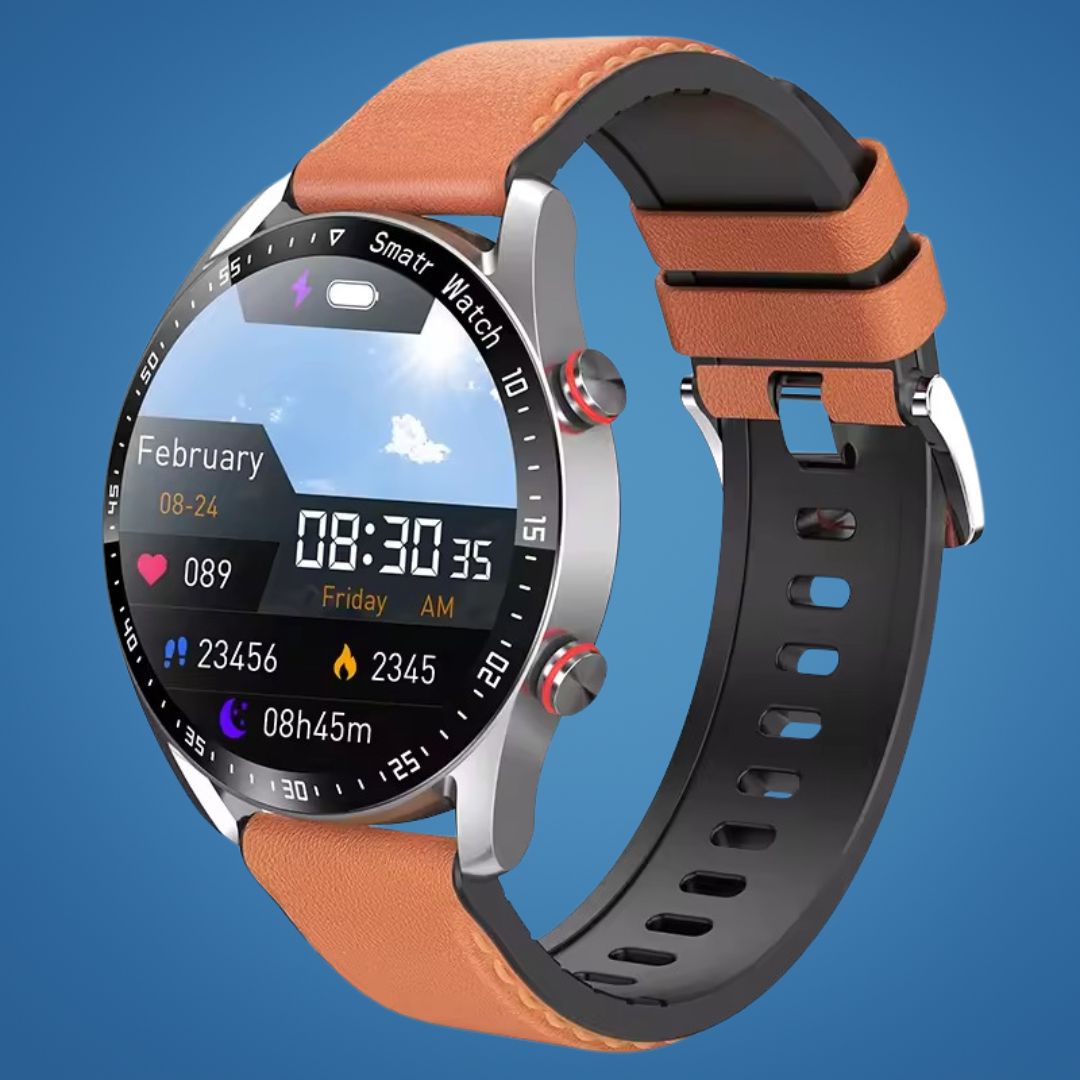 FitTrack | Non-Invasive Smart Fitness Watch - Activity Tracking - Heart Rate - Sleep - Training - GPS Notifications - Water-Resistant Stornfield
