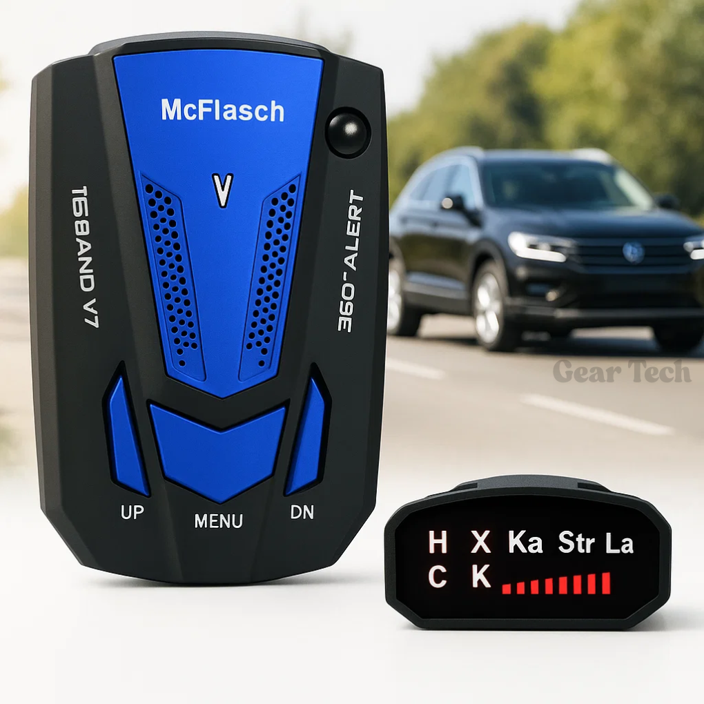 Stornfield | Radar Detector UK – Flash Speed Camera Detector with Precision Long-Range Detection for Safe Driving