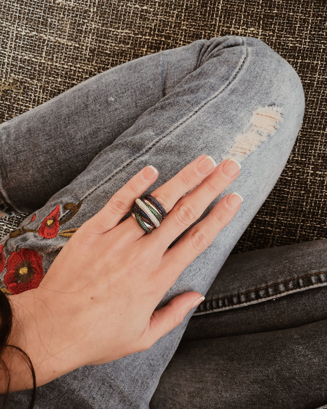 Stornfield | Monaco Design Luxury Statement Stackable Ring For Women
