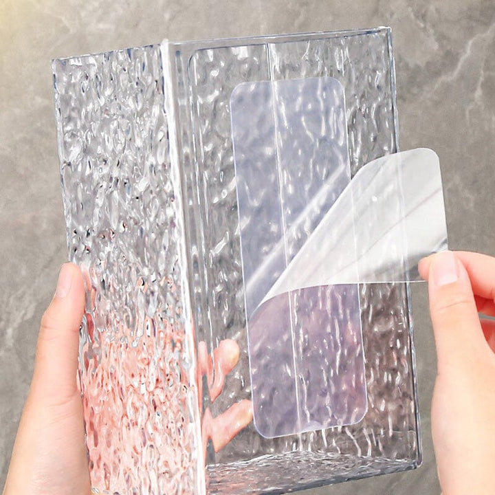 Multifunctional glacier pattern tissue box | Stornfield