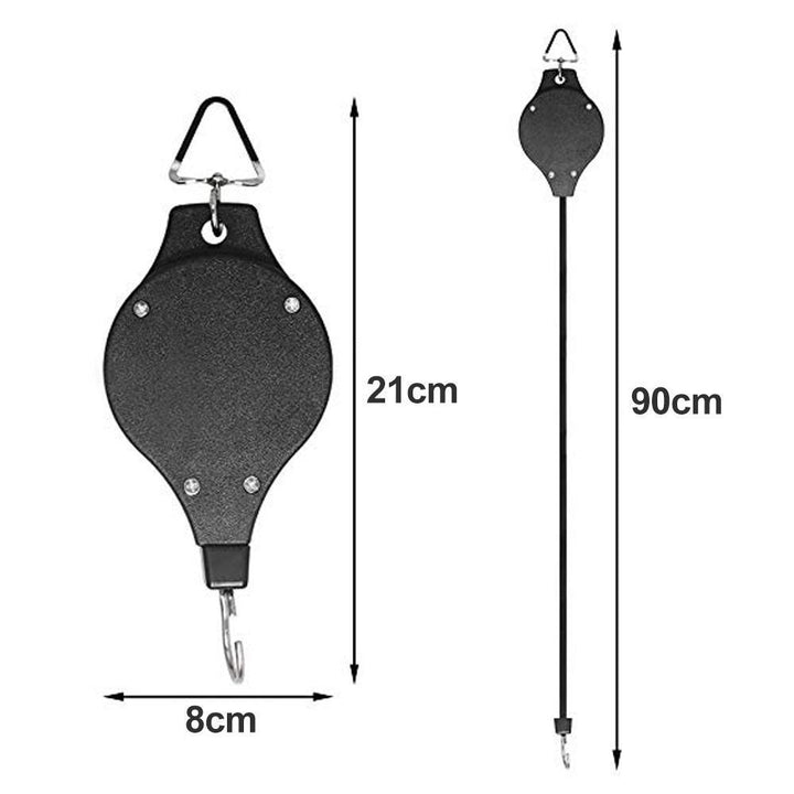 Retractable Hook, Plant Pulley for Garden Pots and Bird Feeder | Stornfield