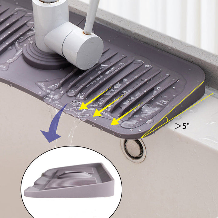 Silicone Faucet Drain Mat | Stornfield