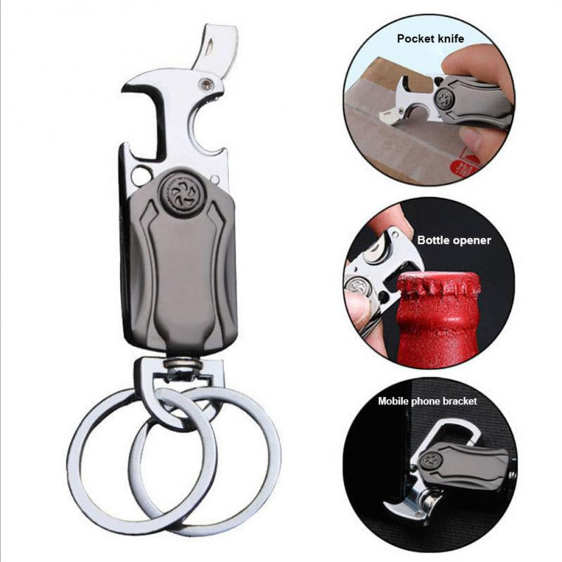 Multifunctional 360 Rotating Car Keychain | Stornfield