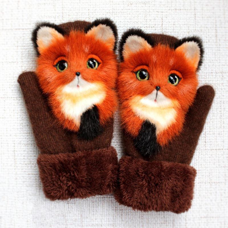 Stornfield | Cute Animal Winter Gloves