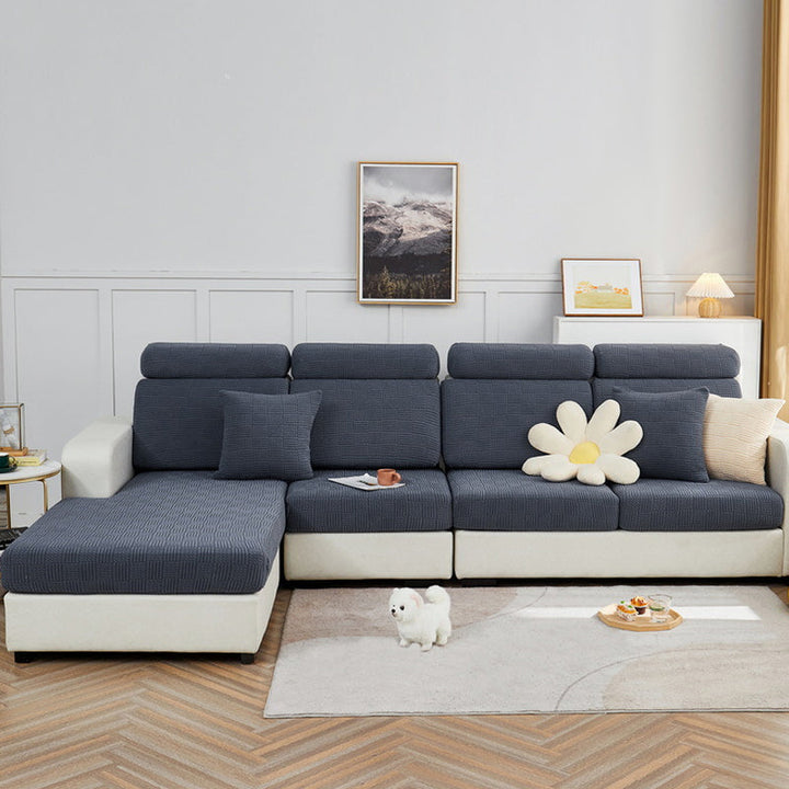 Wrap-around stretch sofa cover | Stornfield