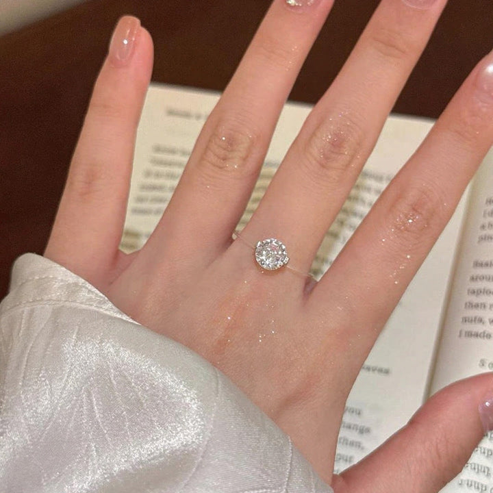 Stornfield | S925 1-2 Carat Moissanite Invisible Band Ring