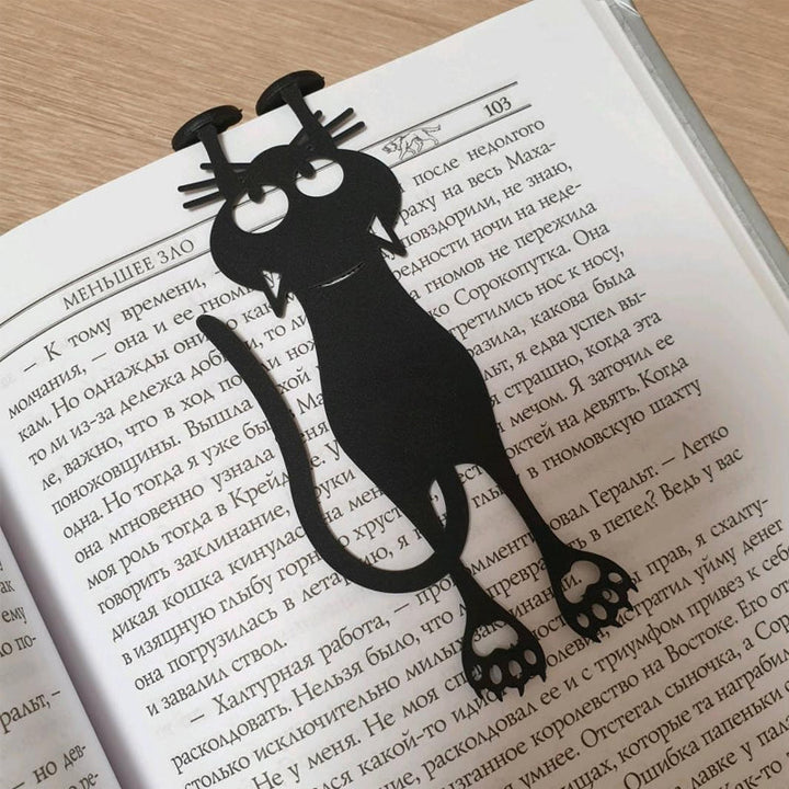 Neckline Black Cat Bookmark Stornfield