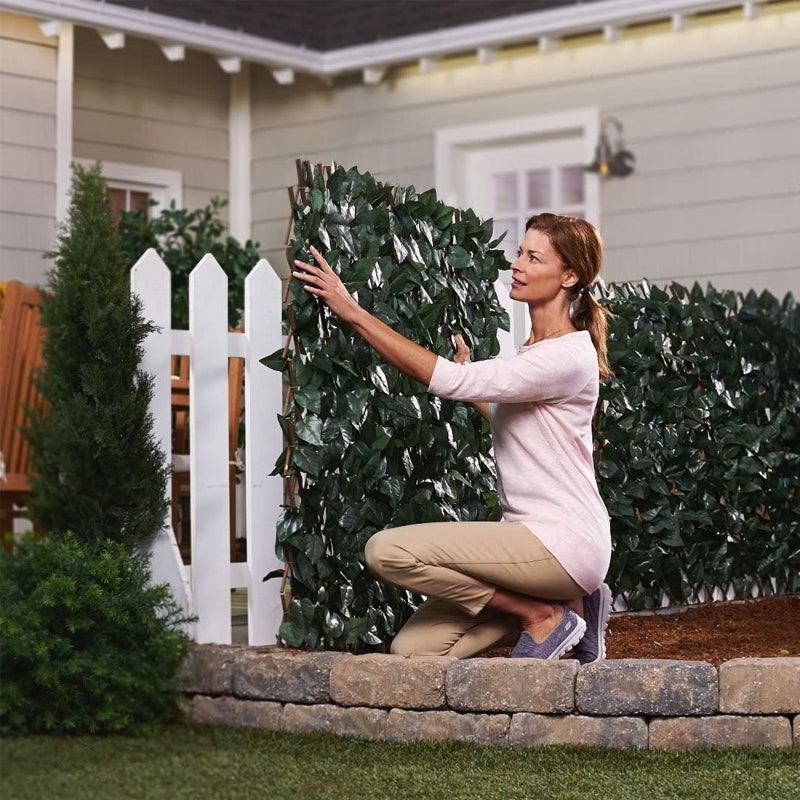 Expandable Faux Privacy Fence | Stornfield