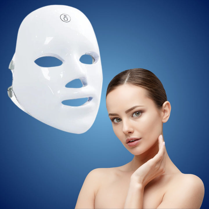 GlowSkin Pro LED Light Therapy Mask | Boosts Collagen - Reduces Wrinkles - Improves Skin Texture - Soothes Redness Stornfield