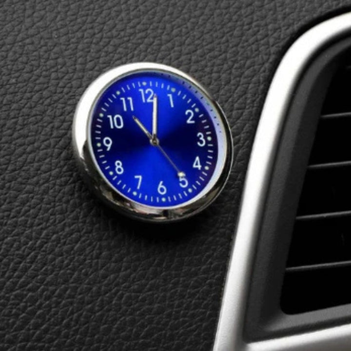 AutoTime Mini Analog Watch – Stylish Adhesive Design for Stornfield Car Interior