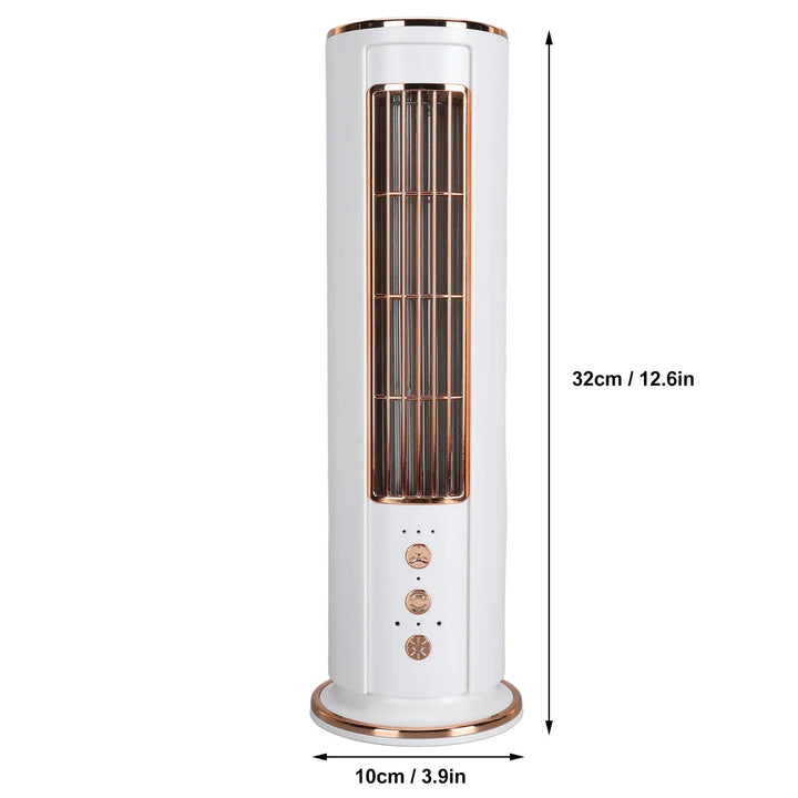 Bladeless Desktop Air Conditioner Fan with Remote Control | Stornfield