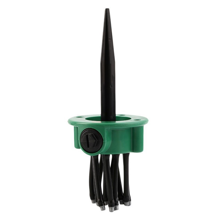 Stornfield | 12-in-1 Garden Irrigation System – Adjustable Sprinkler with 360-Degree Irrigation