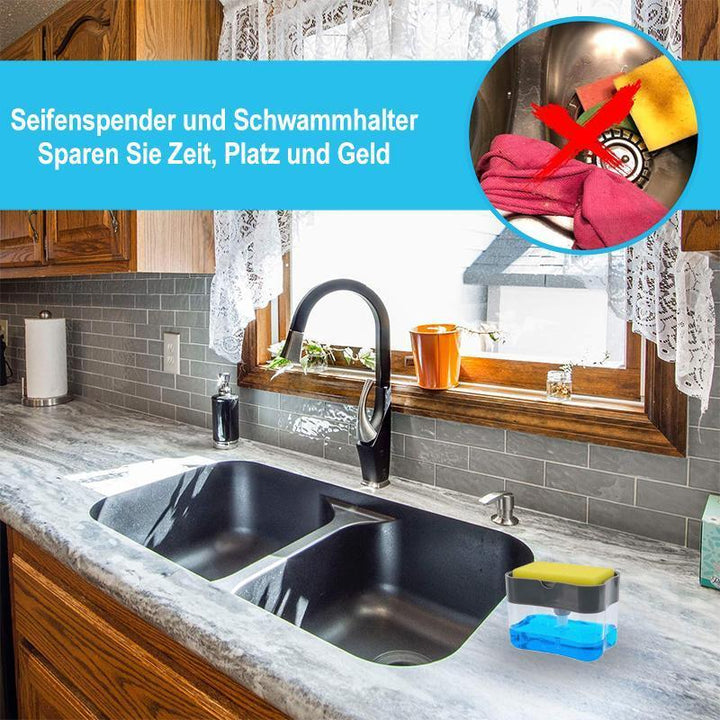 Soap dispenser and sponge holder | Stornfield