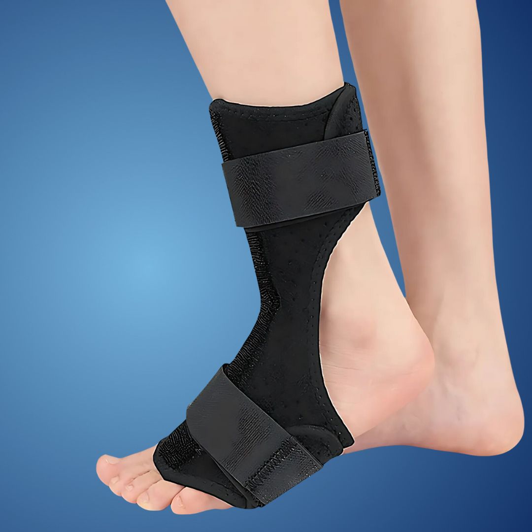 StrideGuard Foot Drop Brace | Foot and Ankle Support - Lifts Forefoot - Improves Gait - Reduces Falls - Pain Relief for Mobility Aid Stornfield