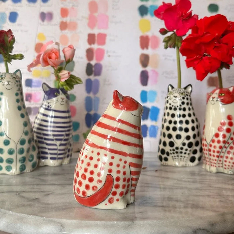 Stornfield | Dotted Cat Vase